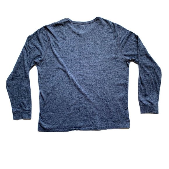 J. Crew T Shirt Mens Large Gray Long Sleeve Crew Neck Classic‎ Cotton Casual - Picture 2 of 11